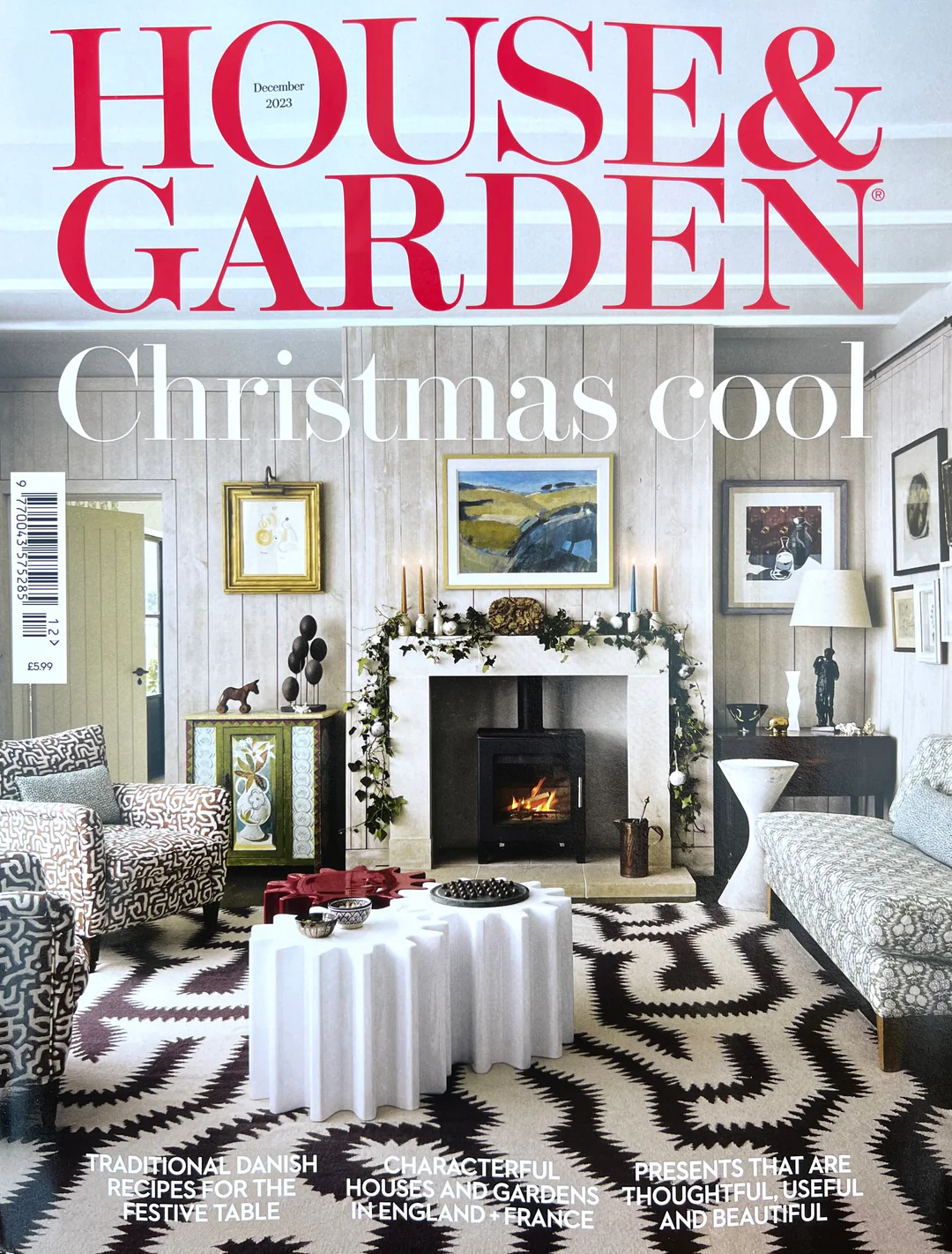 House & Garden Cover, Christmas 2023