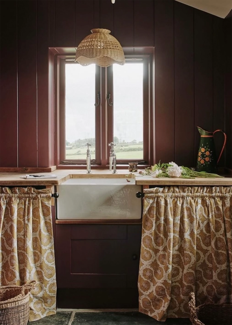 Serendip undercounter curtains – @isabellelomas