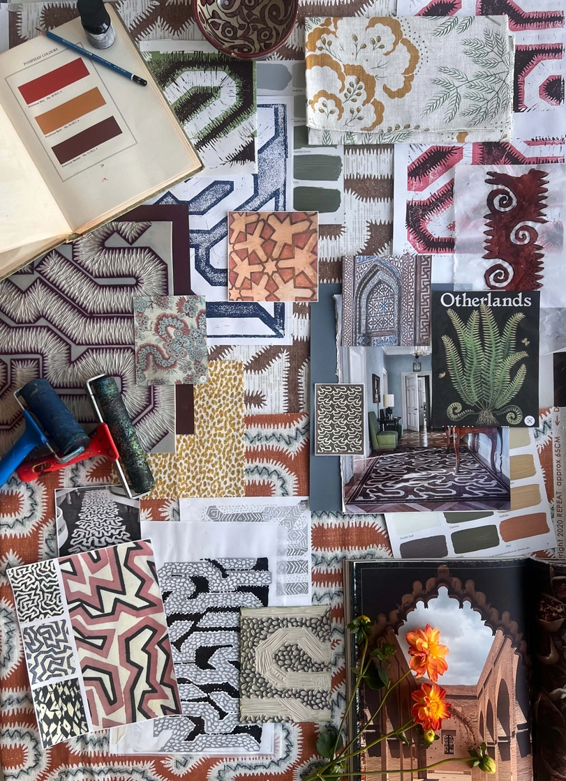 Moorish Maze inspiration board