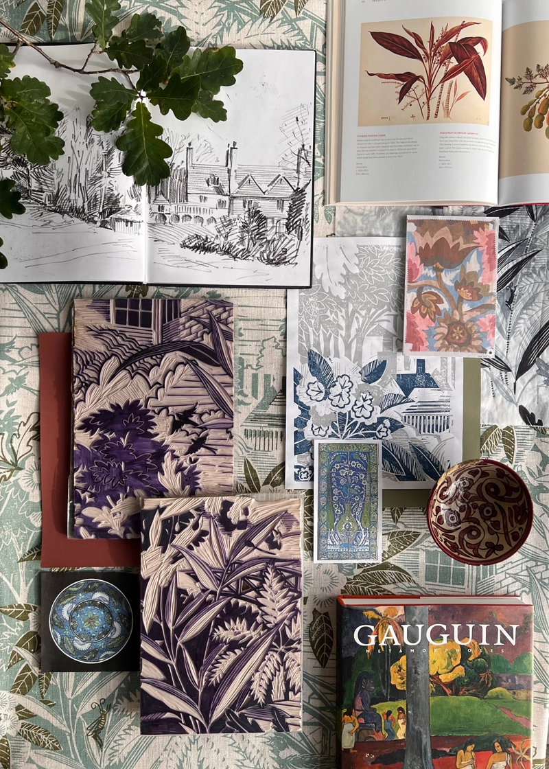 Webb's Wonder inspiration board